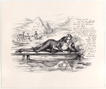 Oscar Wilde as Narcissus Met DP884627