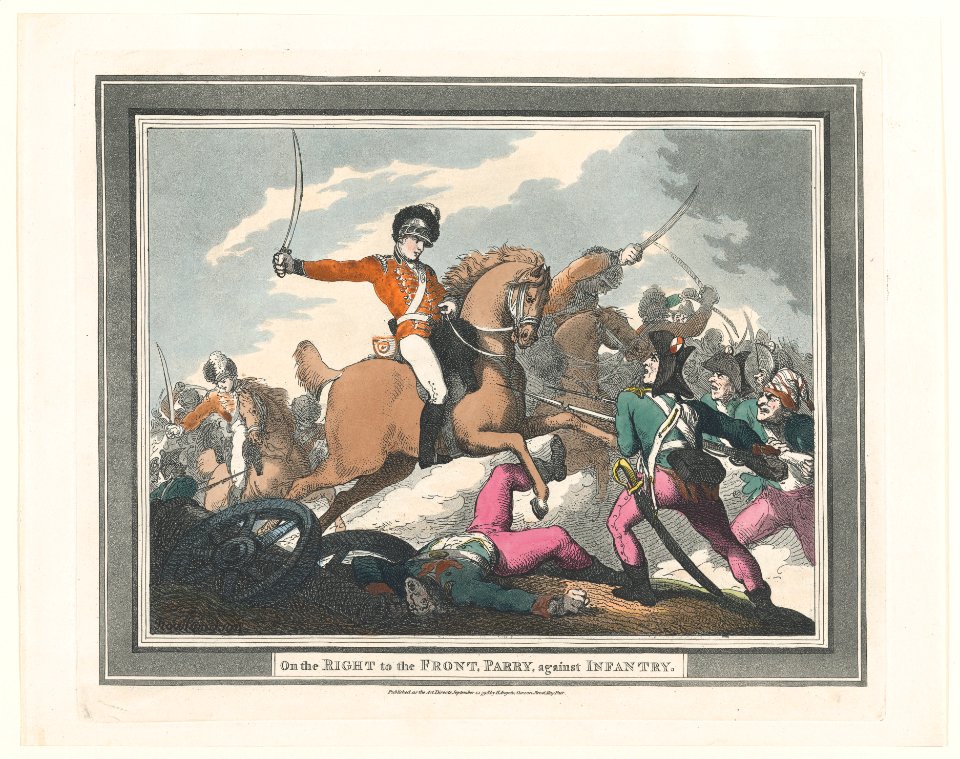 On the Right to the Front, Parry, against Infantry MET DP872718