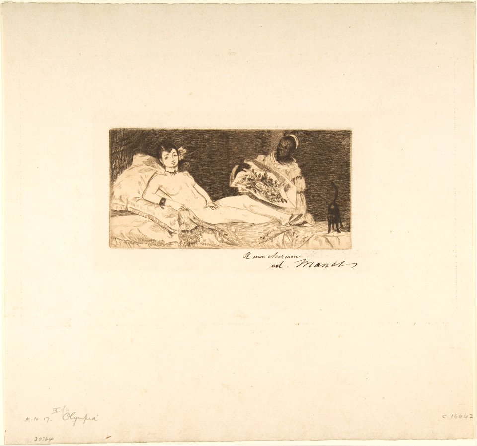 Olympia (small plate) MET DP815253