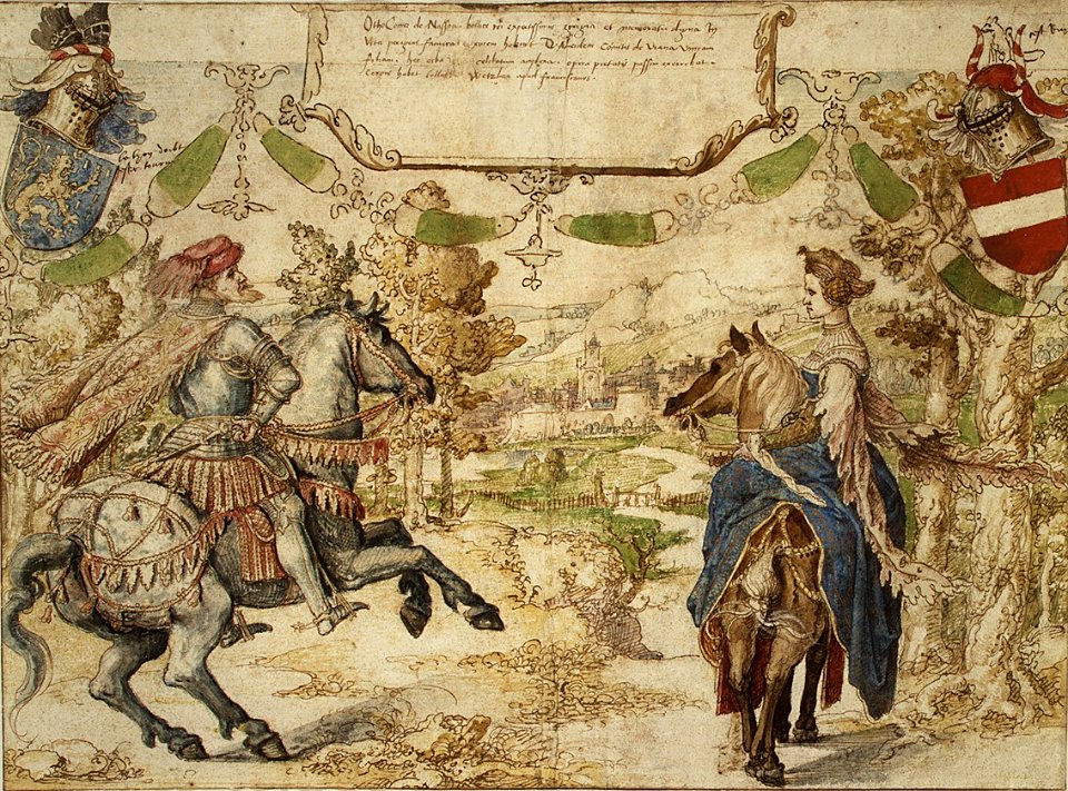 Otto, Count of Nassau and his Wife Adelheid van Vianen MET dp1995.12.R
