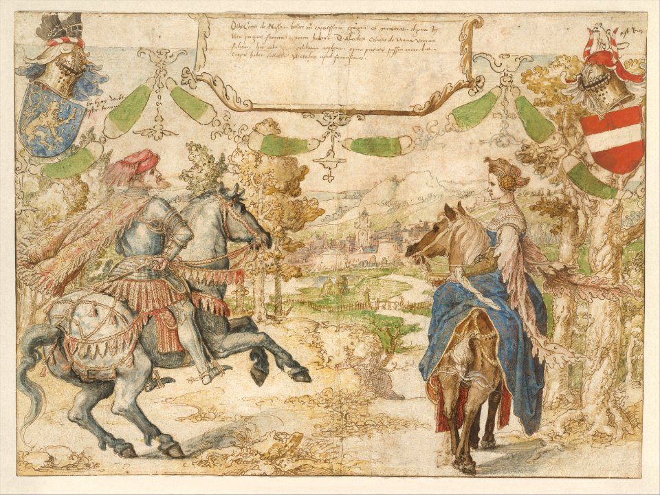 Otto, Count of Nassau and his Wife Adelheid van Vianen MET DT614