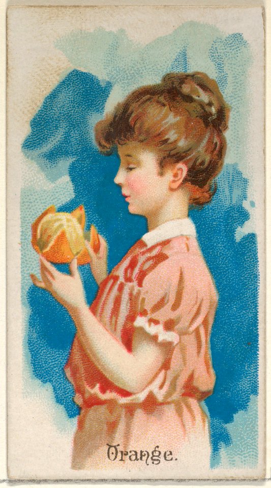 Orange, from the Fruits series (N12) for Allen & Ginter Cigarettes Brands MET DP834635