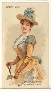 Order Arms, from the Parasol Drills series (N18) for Allen & Ginter Cigarettes Brands MET DP834963