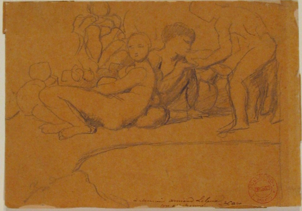 Nude Figures for L'Âge d'Or, Château de Dampierre MET 1980.21.6