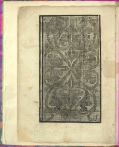 Opera Nova Universali intitulata Corona di racammi, page 5 (verso) MET DP348797
