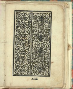 Opera Nova Universali intitulata Corona di racammi, page 4 (recto) MET DP348834
