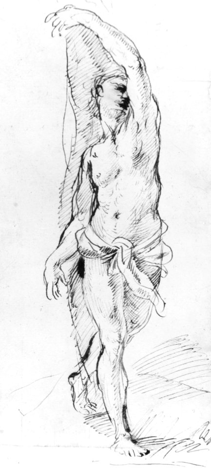 Nude Figure (Saint Sebastian?) MET 6445
