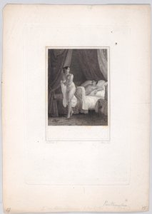 Nude woman leaving a man in bed Met DP887975