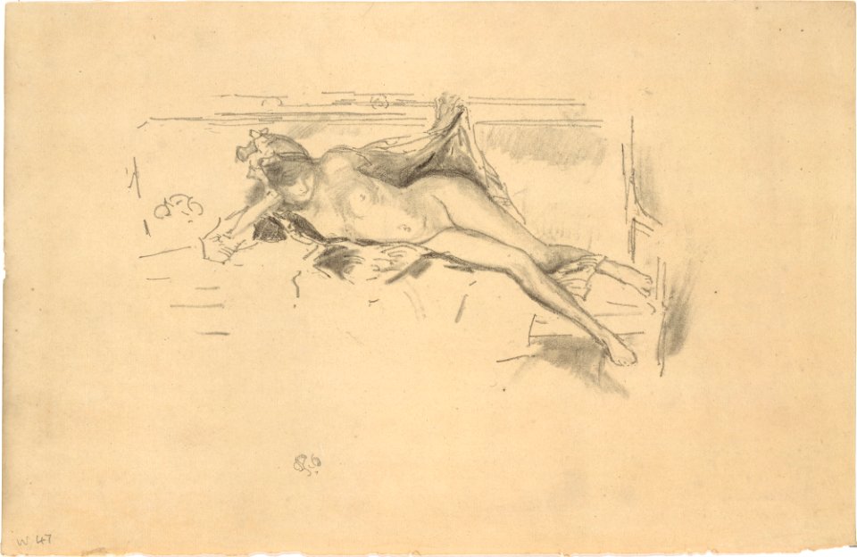 Nude Model Reclining (Nude Model Resting) MET DT8269