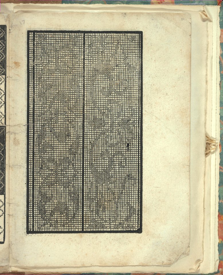 Opera Nova Universali intitulata Corona di racammi, page 36 (recto) MET DP348865