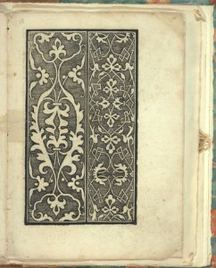 Opera Nova Universali intitulata Corona di racammi, page 34 (recto) MET DP348863