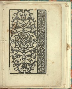 Opera Nova Universali intitulata Corona di racammi, page 33 (recto) MET DP348862