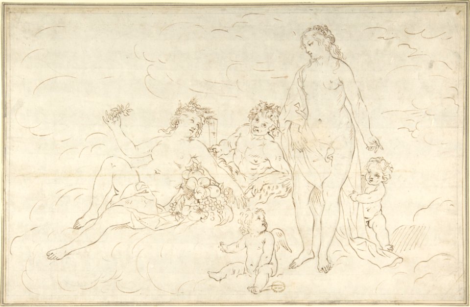 Nymphs, Satyr? and Putti MET DP802962