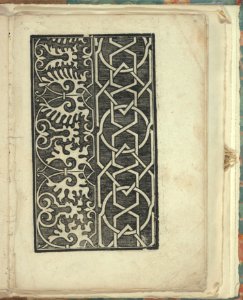Opera Nova Universali intitulata Corona di racammi, page 32 (recto) MET DP348861