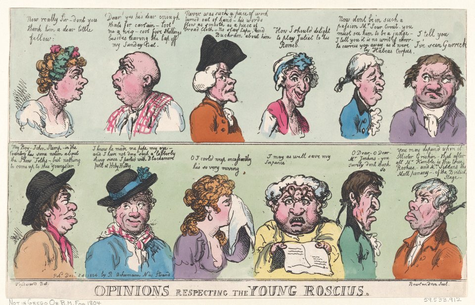 Opinions Respecting The Young Roscius MET DP873750