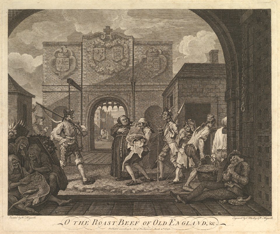 O the Roast Beef of Old England--The Gate of Caiais MET DP827044
