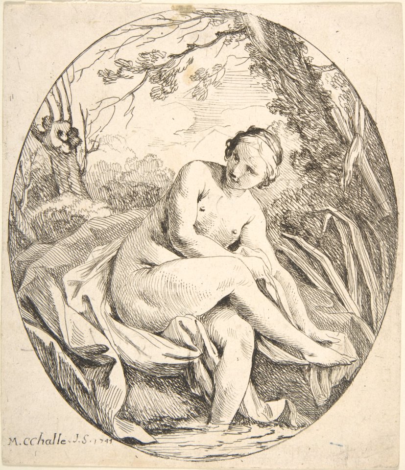 Nymph at a Bath MET DP808474