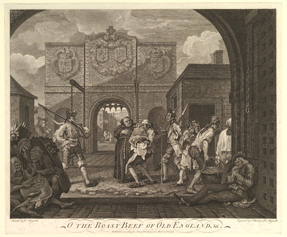O the Roast Beef of Old England--The Gate of Calais MET DP827047