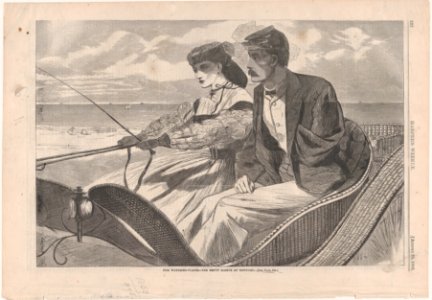 Our Watering Places – The Empty Sleeve at Newport (Harper's Weekly, Vol. IX) MET DP875218