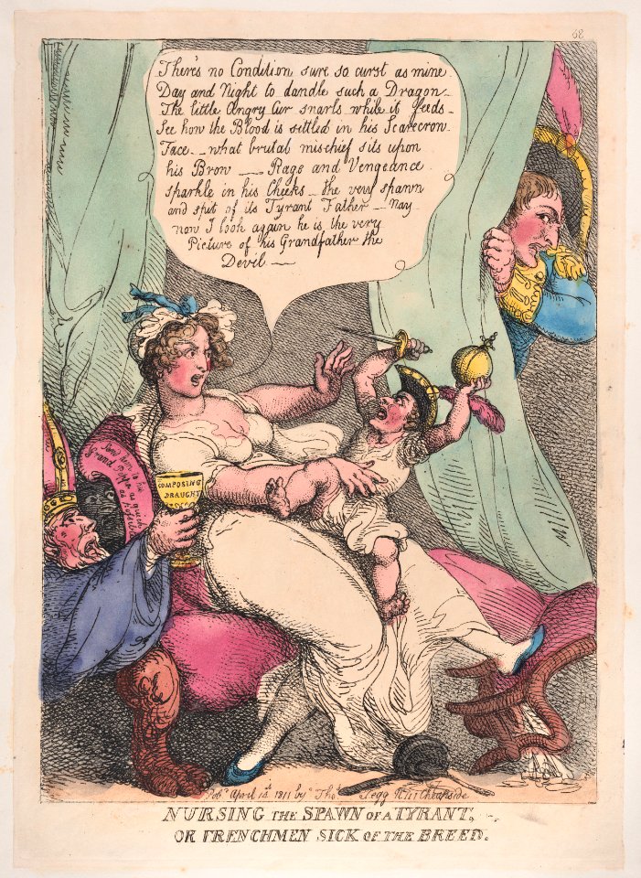 Nursing the Spawn of a Tyrant MET DP881725