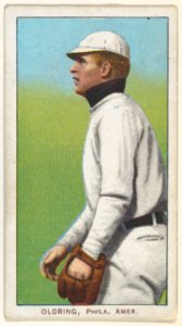 Oldring, Philadelphia, American League, from the White Border series (T206) for the American Tobacco Company MET DP845140