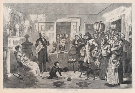 Our Minister's Donation Party (Harper's Bazar, Vol. I) MET DP875290