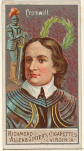 Oliver Cromwell, from the Great Generals series (N15) for Allen & Ginter Cigarettes Brands MET DP834766