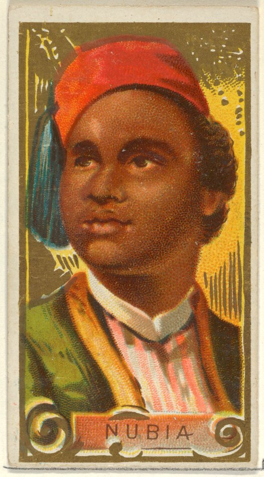 Nubia, from the Types of All Nations series (N24) for Allen & Ginter Cigarettes MET DP836453