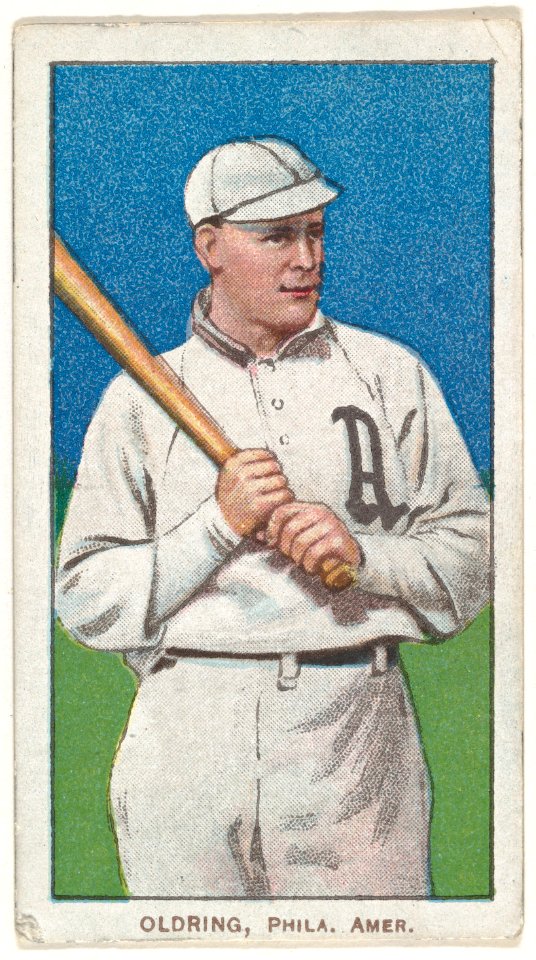 Oldring, Philadelphia, American League, from the White Border series (T206) for the American Tobacco Company MET DP845139
