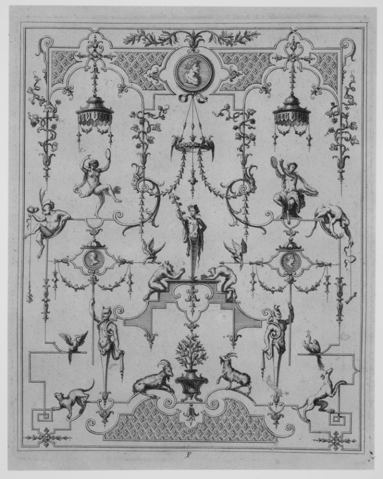 Ornament Designs Invented by J. Berain MET MM4977