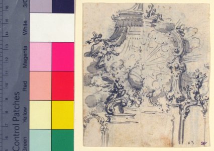 Ornament Design with Alternate Suggestion (recto). Variant Ornament Design with Alternate Suggestion (verso) MET 1974.605.5 RECTO