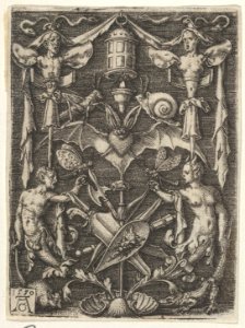 Ornamental Design with a Bat in the Center MET DP836779