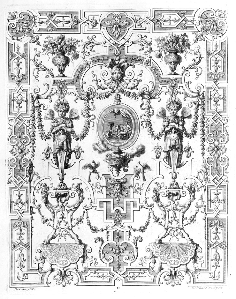 Ornament Designs Invented by J. Berain MET MM48949