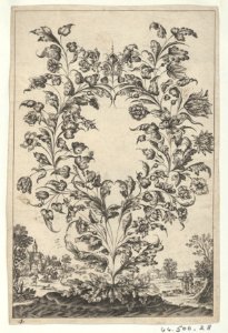 Ornament with Jewelry Design as Decorative Floral Arrangement MET DP837035