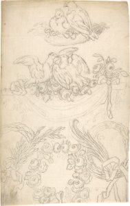 Ornament with Doves and Cornucopia MET DP804553