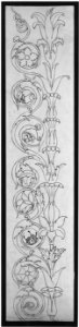 Ornamental drawings (recto) blank (verso) MET sf68 769 65r-MM43713