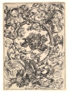 Ornament with Owl Mocked by Day Birds MET DP820025