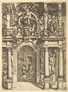 Ornament plate from Architettura MET DP828568