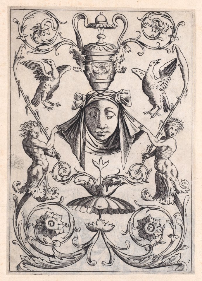 Ornamental Panel Met DP888670