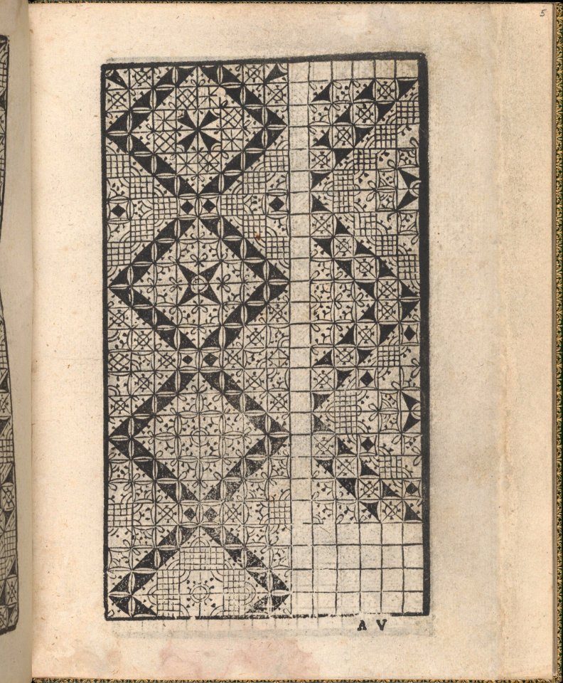 Ornamento delle belle & virtuose donne, page 3 (verso) MET DP360771