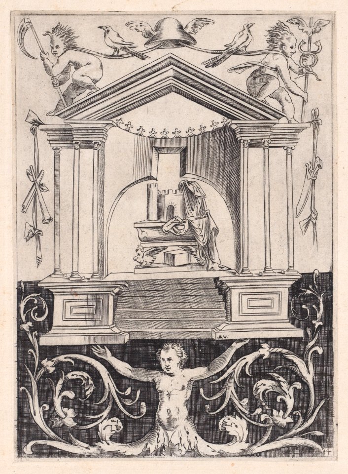Ornamental Panel Met DP888673