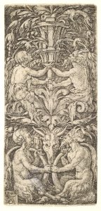 Ornament with Two Couples of Satyrs MET DP828530