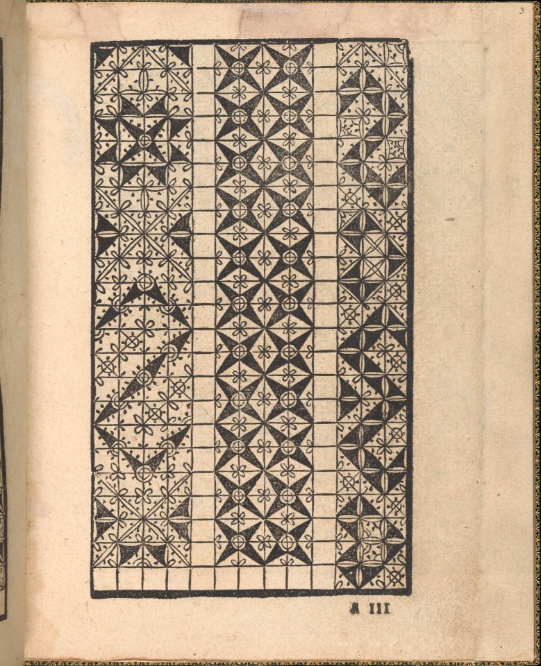 Ornamento delle belle & virtuose donne, page 2 (verso) MET DP360767