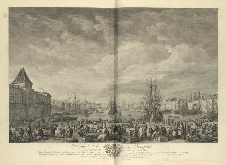 Oeuvres de Joseph Vernet...representant divers ports de mer en France et d'Italie MET DP350365