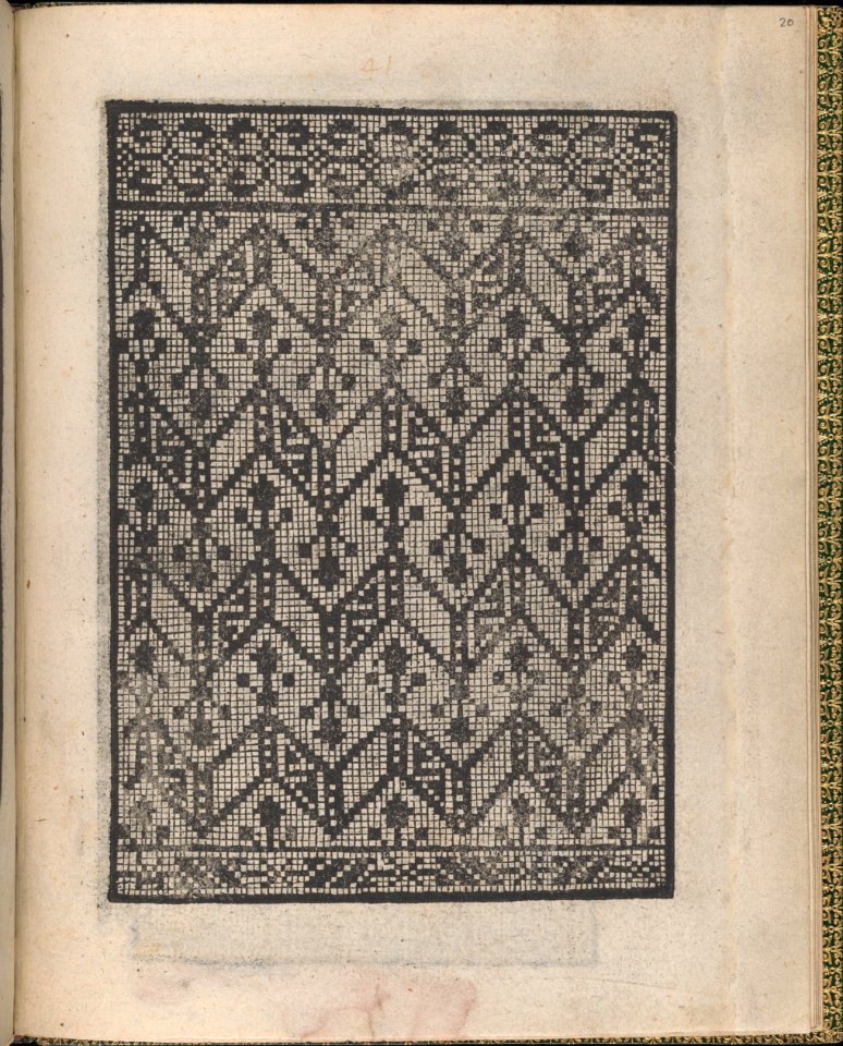 Ornamento delle belle & virtuose donne, page 11 (recto) MET DP360801