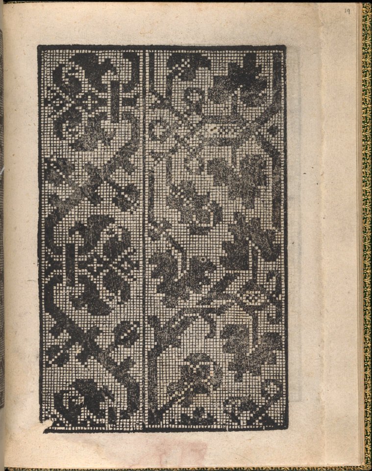 Ornamento delle belle & virtuose donne, page 10 (verso) MET DP360799