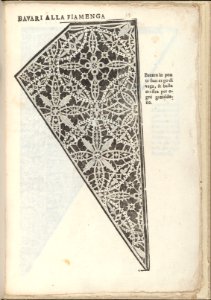 Ornamento nobile...Fatta da Lucretia Romana (Libro V of the Corona), page 10 (recto) MET DP358643