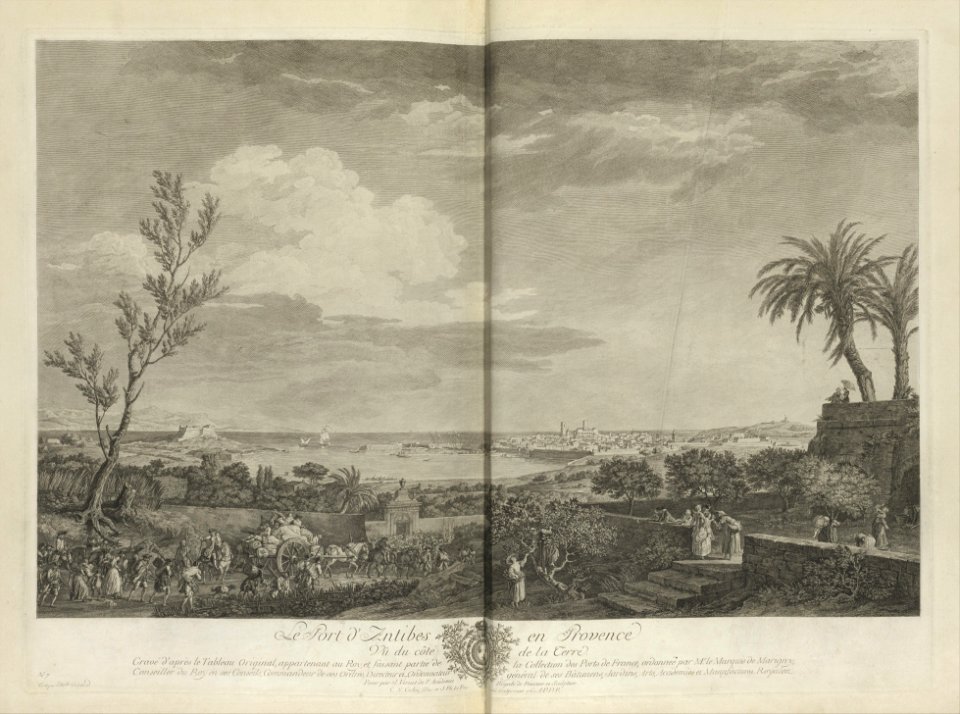 Oeuvres de Joseph Vernet...representant divers ports de mer en France et d'Italie MET DP350364