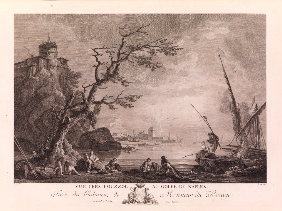 Oeuvres de Joseph Vernet...representant divers ports de mer en France et d'Italie MET DP251076