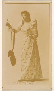 Odette Tyler, from the Actresses series (N245) issued by Kinney Brothers to promote Sweet Caporal Cigarettes MET DP859740
